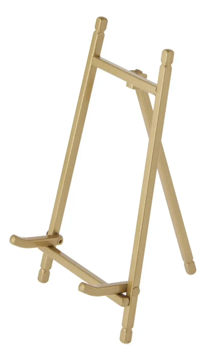 Cavalete Bard's Satin Gold Metal, 7" de altura