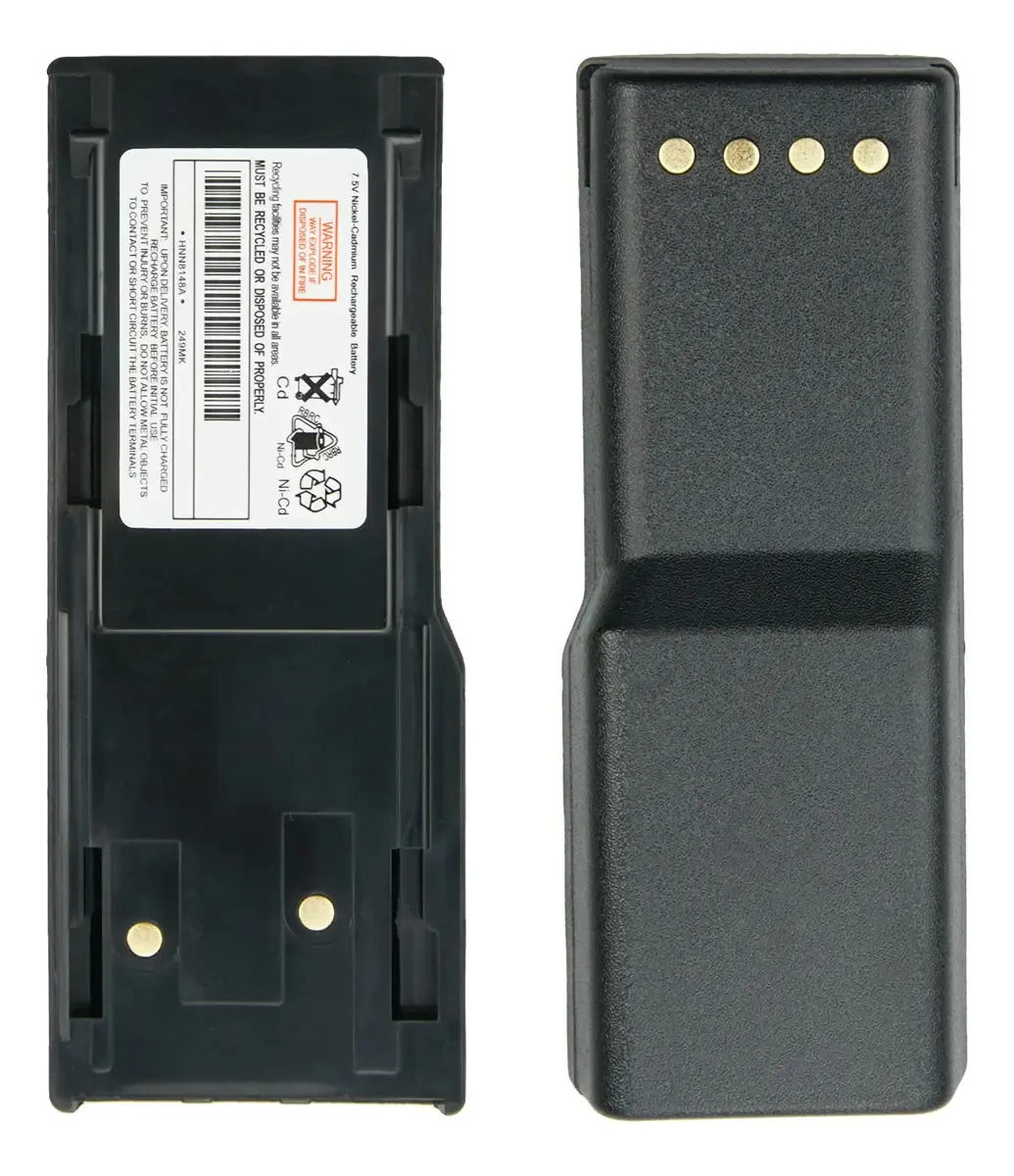 Bateria De 1800 Mah Hnn8148a Ni-cd Para Motorola P110 A110 P-110 De Duas Vias
