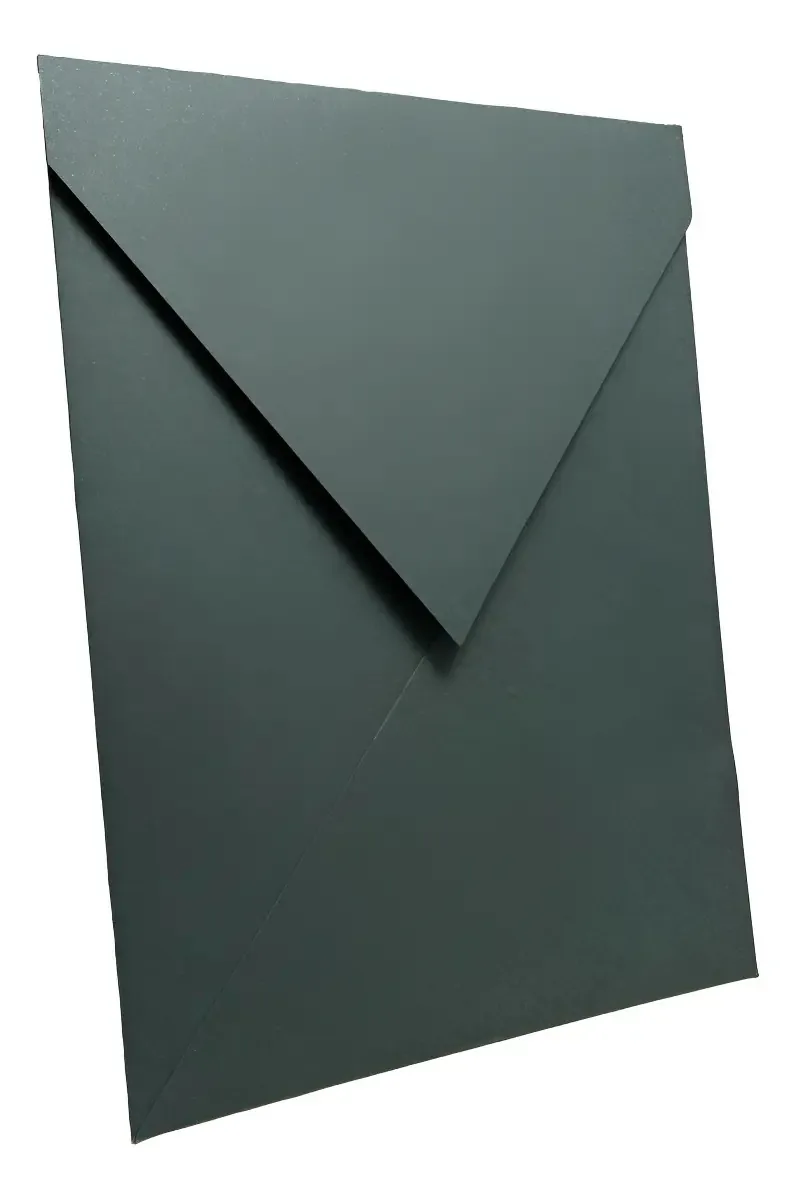 Envelope envelope de convite Consult Grafica Bico Vertical con design bico vertical verde santiago para papel tamanho A5