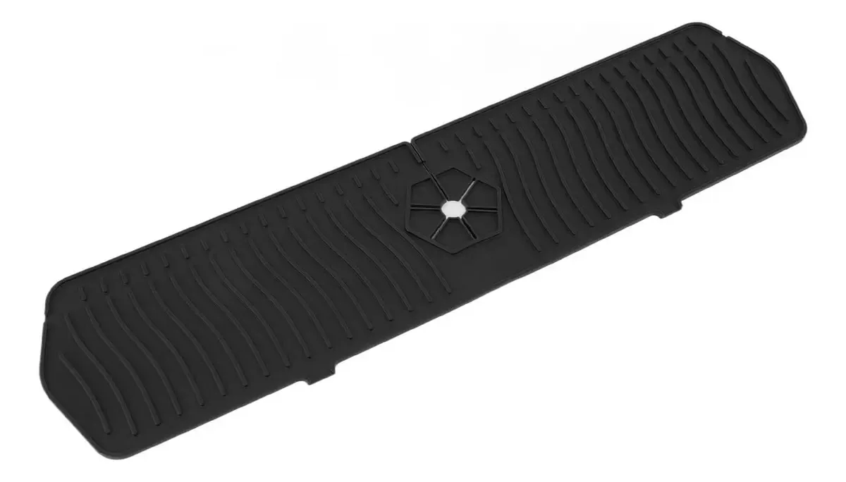 Protetor de silicone para torneira de cozinha e pingadeira
