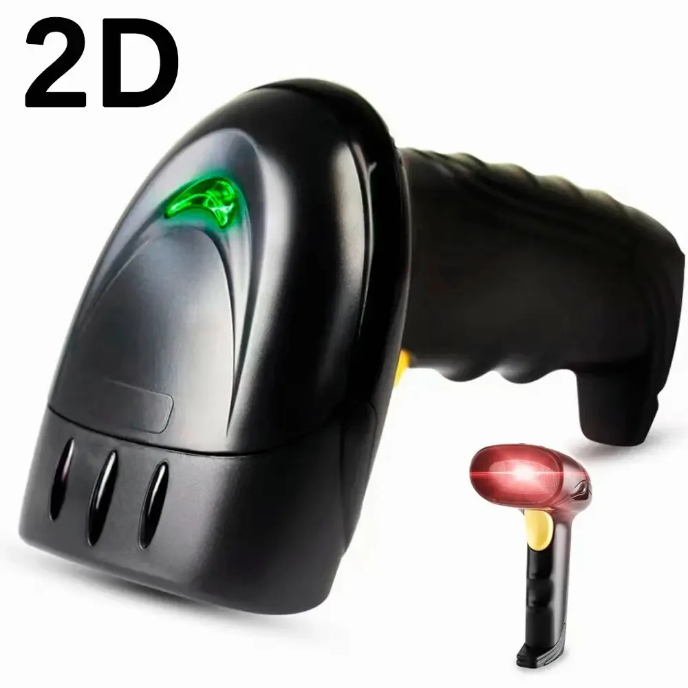 Leitor de código de barras GOMITA SZWW-DN80 2D preto