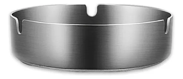 Cinzeiro de mesa para armazenamento de charutos de aço inoxidável