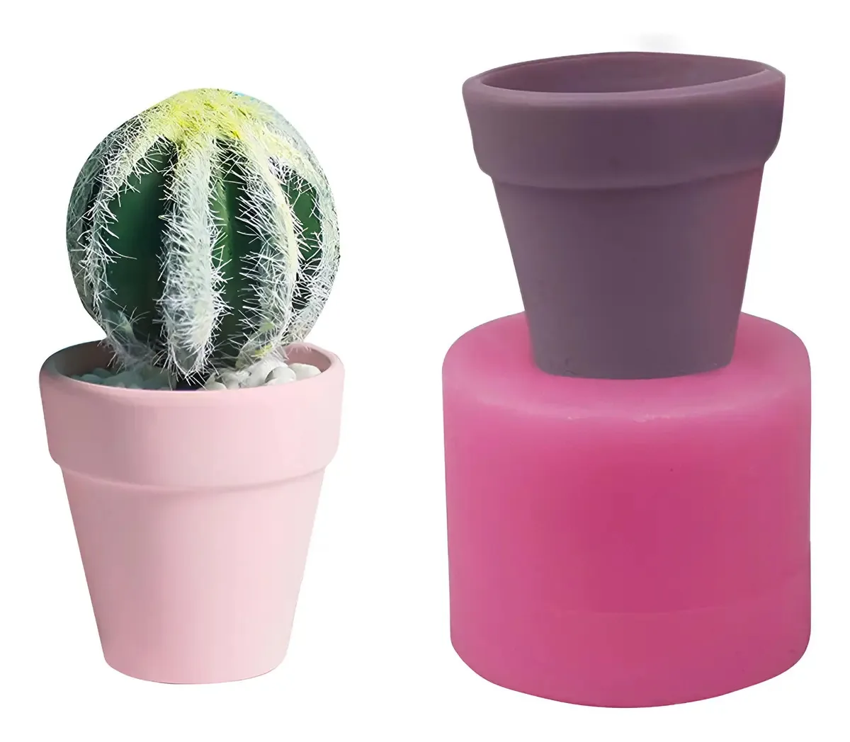 Moldes de silicone para vasos de flores, resina epóxi, moldes de arco