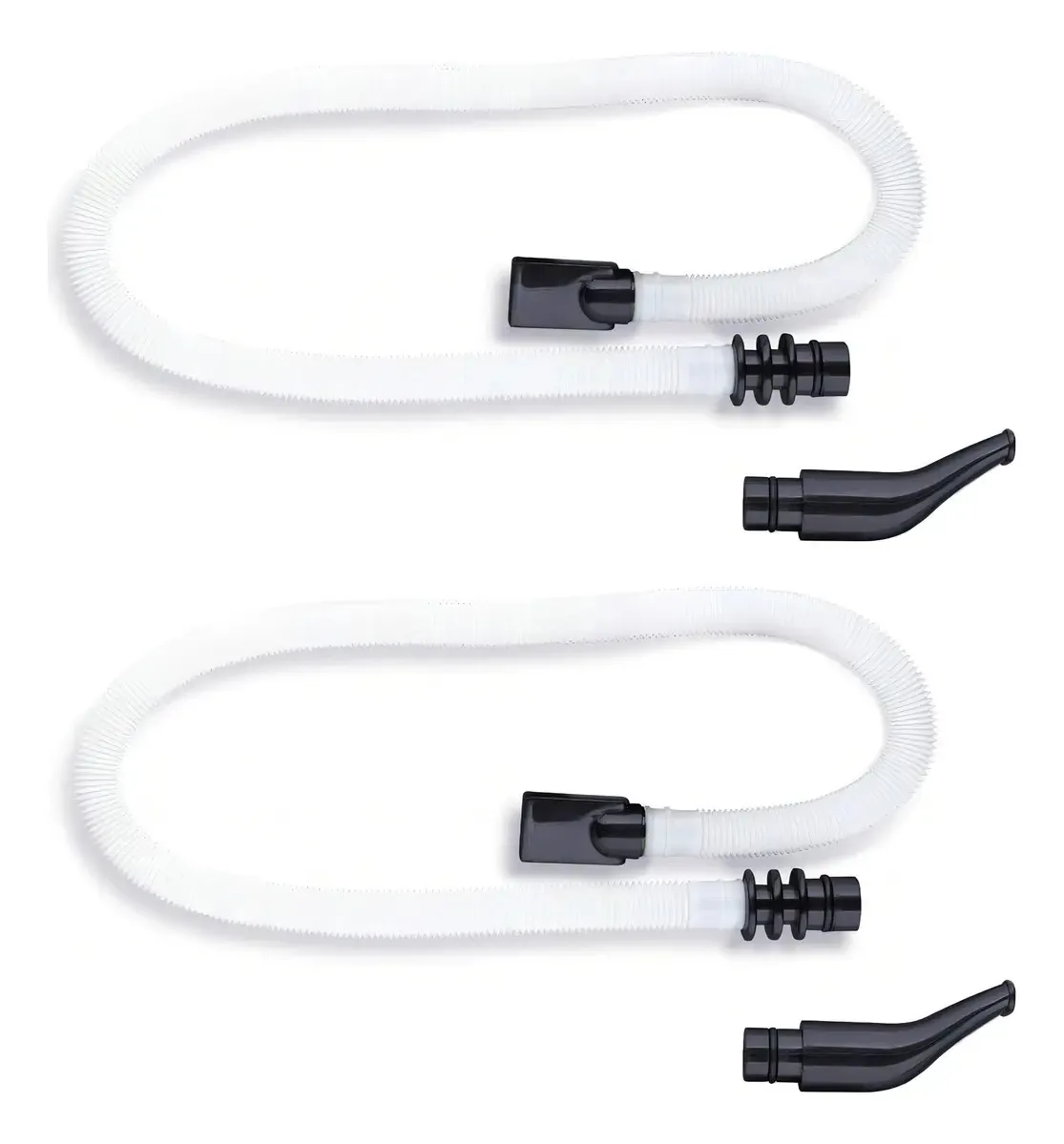 Jiayouy Conjunto De 2 Bocales Melodica De 53 Cm De Comprimento, De Plástico Flexível, Para Melódica, Pianica, Peças De Reposição