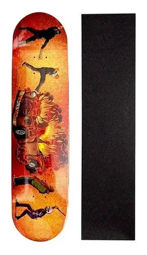 Shape Milk Maple 8.0 Fire Car Com Lixa Emborrachada Gringa