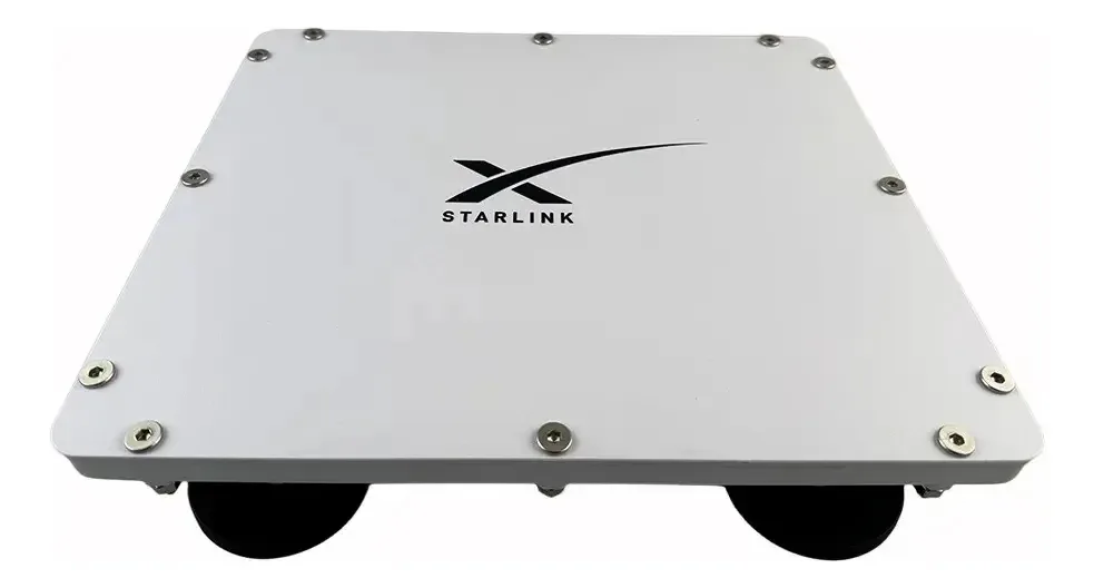 Soporte De Ventosa O Montaje Plano Para Antena Starlink Mini, Instalação Interna Segura Em Carros, Trailers, Motorhomes E Barcos , Portátil, Resistente E Ajustável, 4 Potentes Imanes,p Antena Starlink