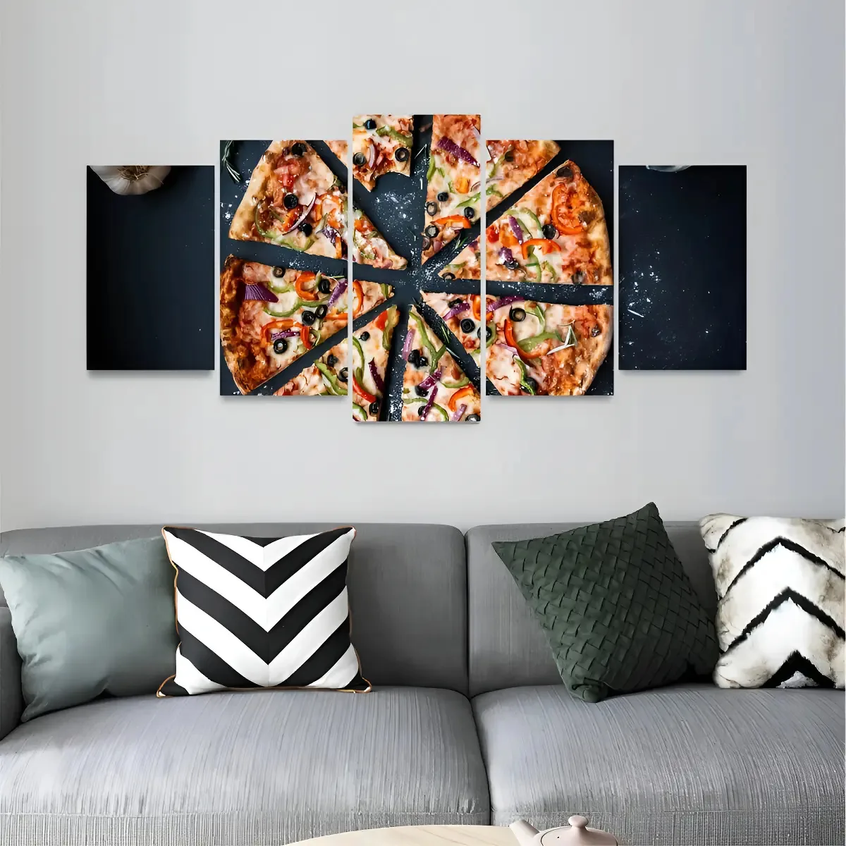 Quadro Para Pizzarias Restaurantes Pizza Comida Italiana