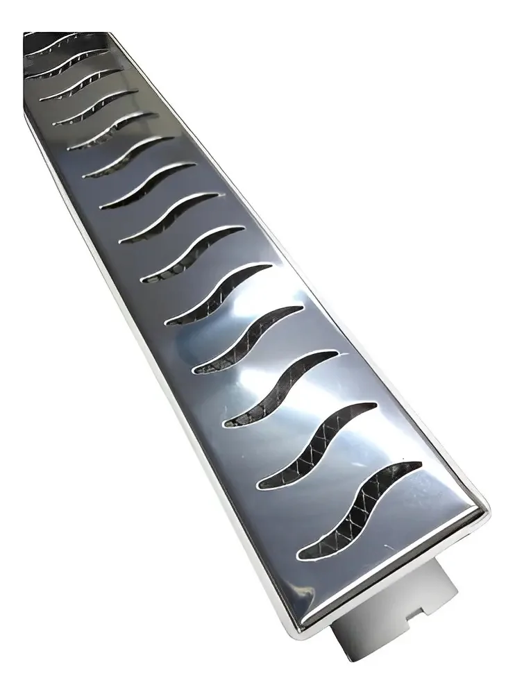 Grelha Em Aço Inox Para Ralos 6x50cm