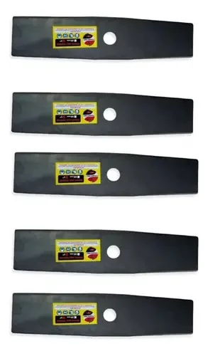 Kit Com 5 Lâminas De 1 Polegada Para Roçadeiras À Gasolina