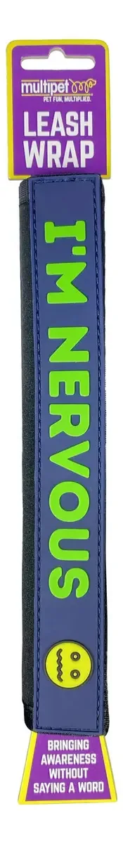 Pet Leash Wrap - Estou nervoso
