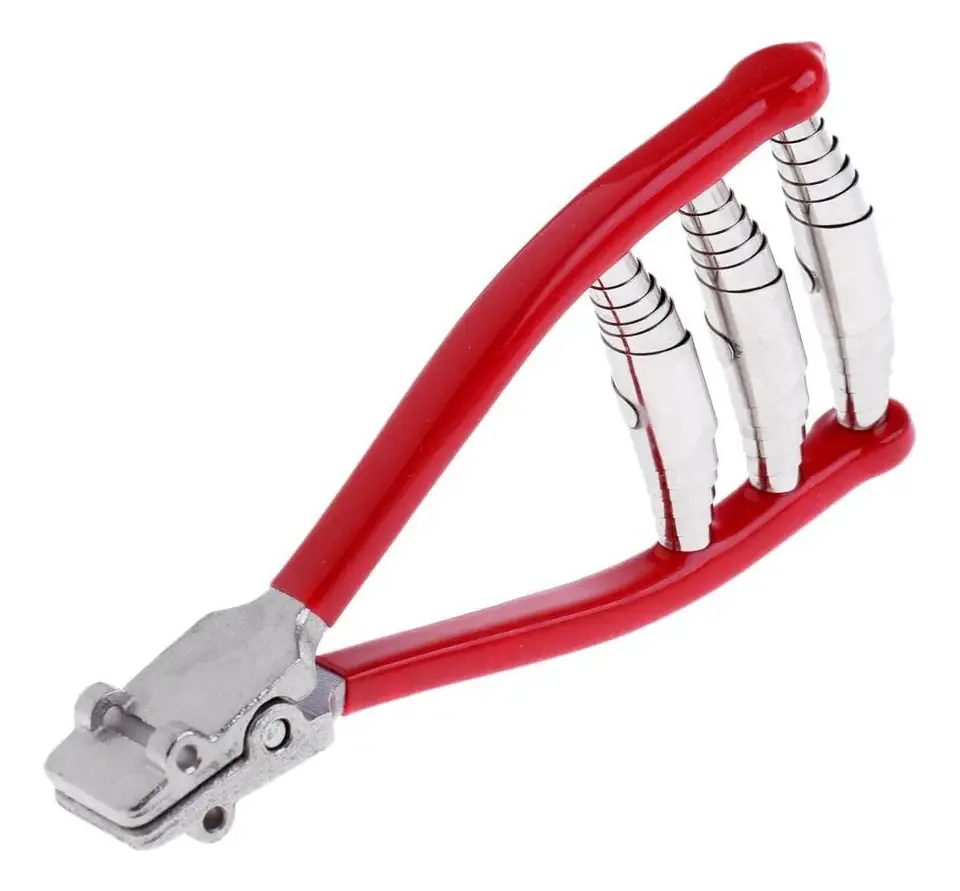 Yiju Tênis Squash Raquete de Badminton Raquete de Início Grampo de Pesca Ferramenta de Encordoamento, Vermelho, 13.5 X 6.2 X 2cm