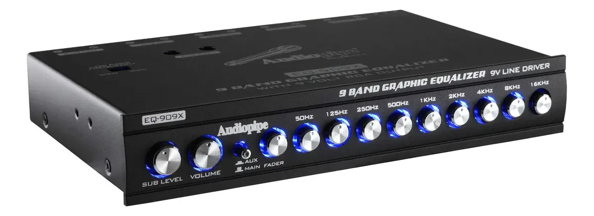 Audiopipe 9 - Equalizador de Banda