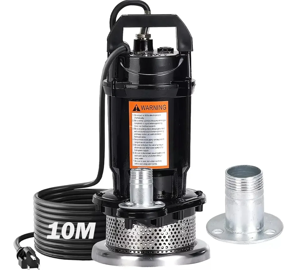 Bombas de esgoto submersíveis de 1/2 HP com filtro