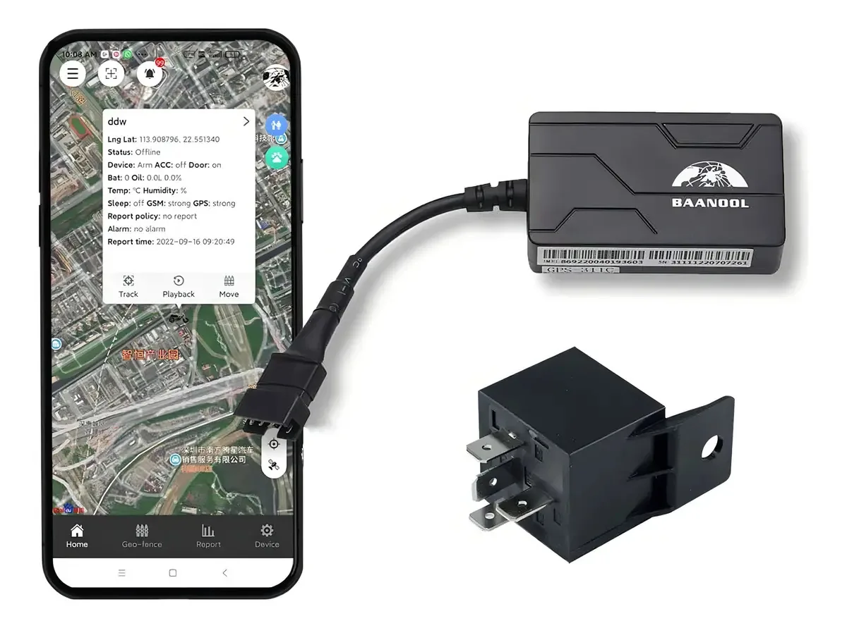 Gillas Rastreadores Veiculares Modelo X-Track - Localizador GPS para veículos, rastreamento em tempo real, compacto e fácil de instalar.