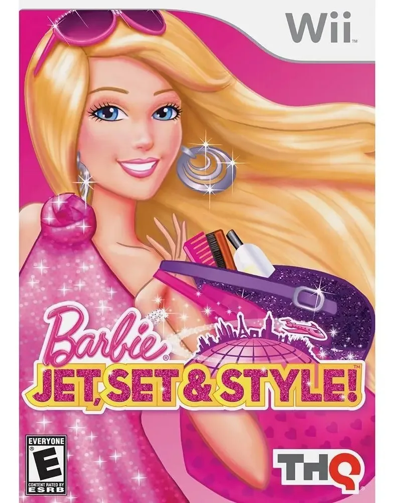 Jogo Barbie Jet, Set And Style ! Para Nintendo Wii