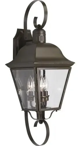 Andover - Luminária de parede exterior prateada P5