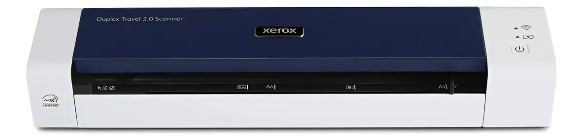 Scanner Xerox Duplex Travel 2.0 600 dpi colorido Wi-Fi branco