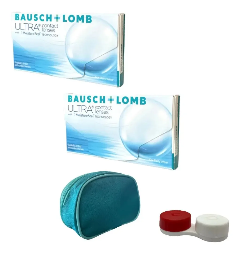 2 Caixas Lentes Contato Ultra Bausch Miopia / Hipermetropia Grau Cilíndrico 000 Grau Esférico Informe O Grau Desejado No Chat Após A Compra