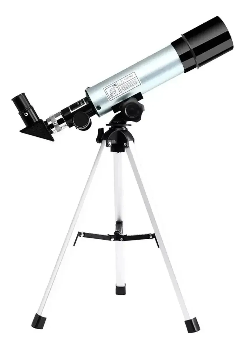 Telescópio Monocular de Iniciação Astronômica 60x Zoom F36050 Cinza