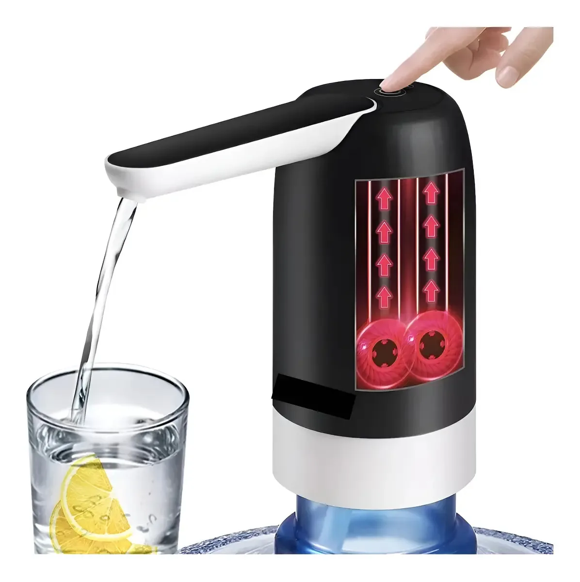 Dispensador elétrico de água com dispensador recarregável Usb Color Sorted