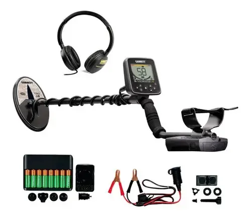 Detector De Metais Garrett Goldmaster 24k Preto Estelar