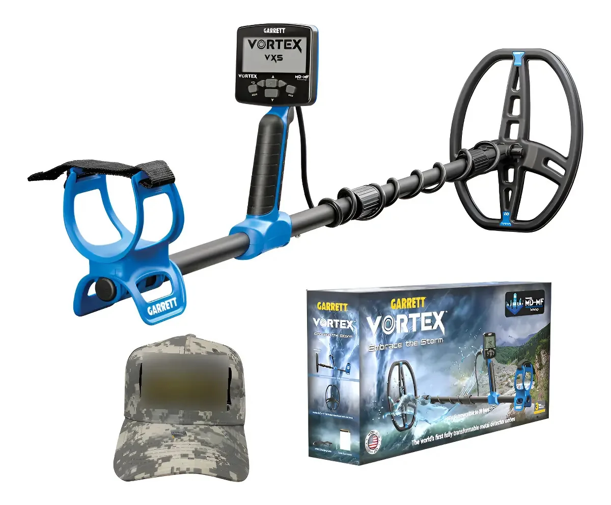 Detector de metais Garrett Vortex Vx5 Blue
