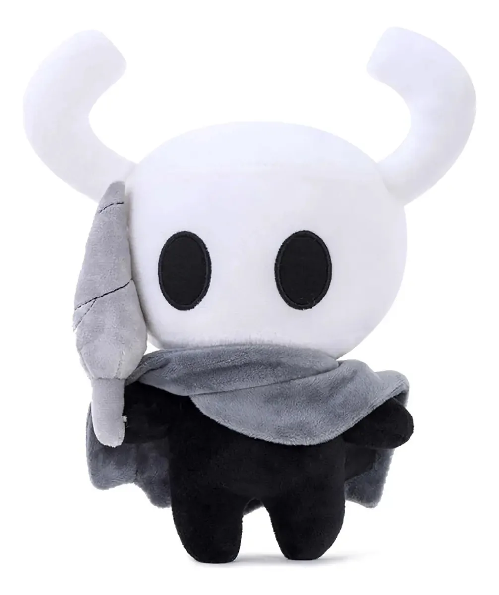 Pelúcia Hollow Knight 30cm Companheiro de Jogos e Soneca