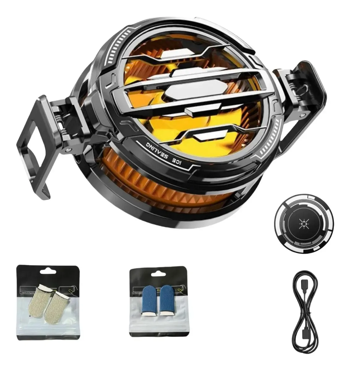 Ventilador de refrigeração para telefone Cx07 Resfriador de semicondutores para celular Ventilador de jogadores