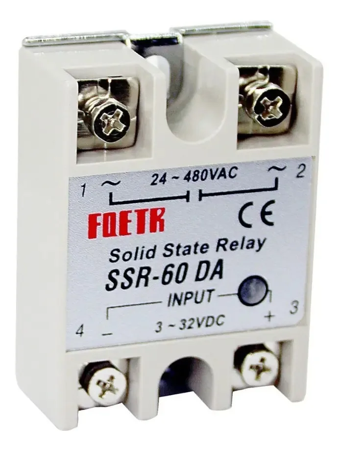Relé Para Eletrodomésticos Mra 60da 24 480 Vac