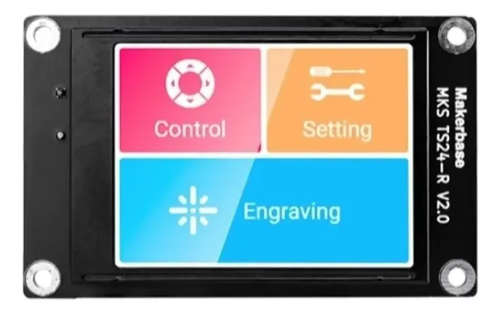 Display Lcd Mks 2.4 Ts24-r Touch Para Mks Dlc32 Cnc Router