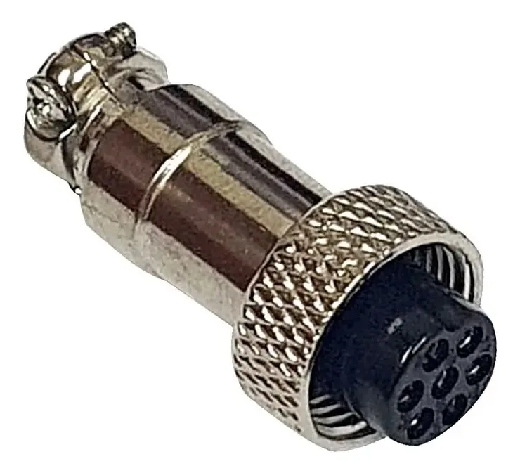 9 Conector Mike Gx16 7 Pinos Femea Apenas Hoverboard Aviação