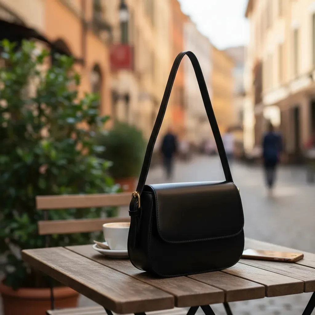 Bolsas tiracolo impermeáveis de moda feminina Bolsas de ombro PU pretas