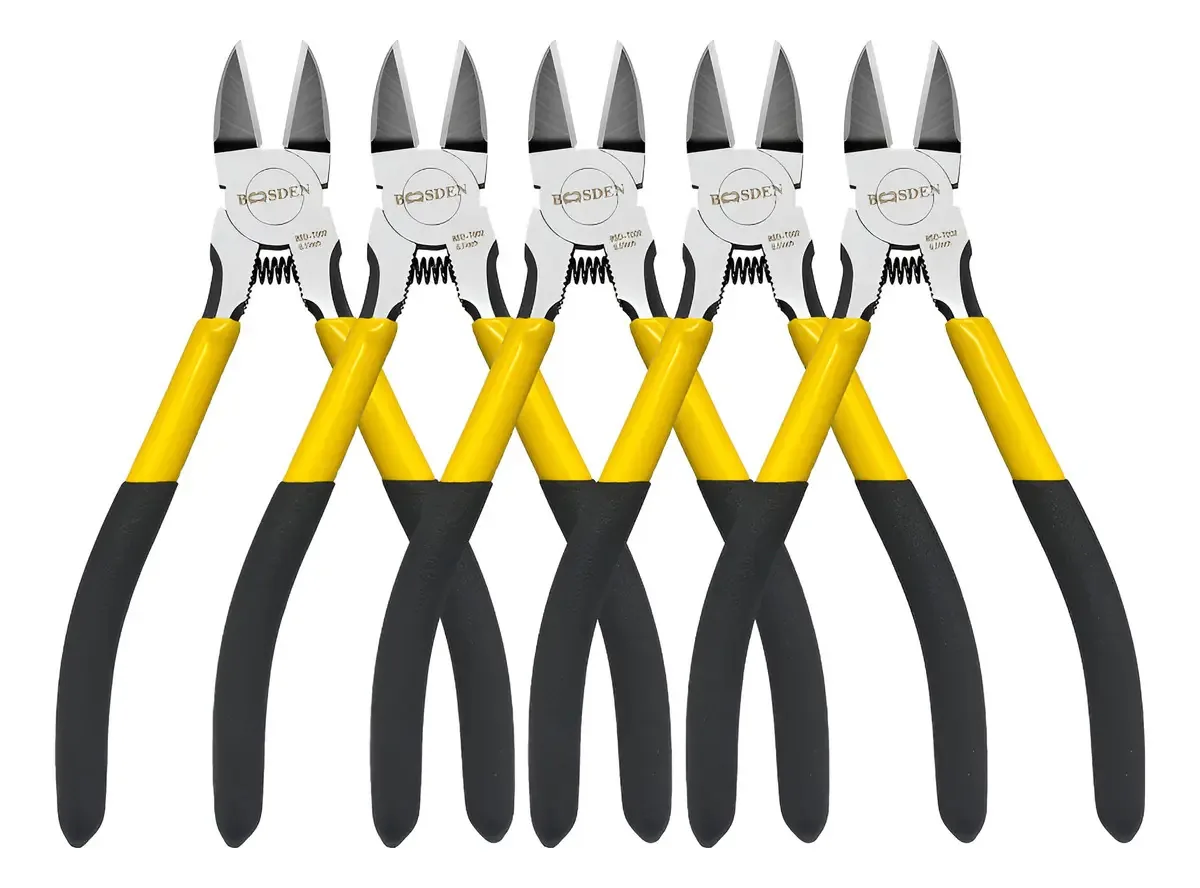 Alicate de corte diagonal amarelo Workpro W017003A