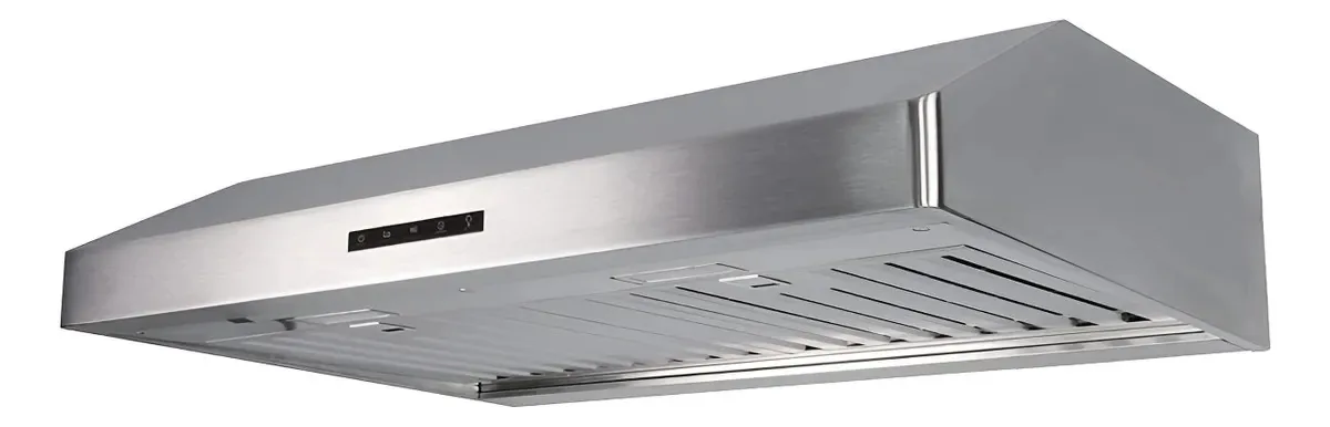 Exaustor de cozinha de 850 Cfm com LED e filtro