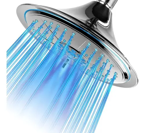 Cabeça de chuveiro LED de 5 níveis para Hotel Spa Ultragrand