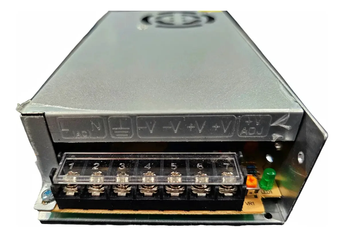Fonte de alimentação 12v 20a 240w Fitas Holofotes Câmeras de comutação com ventilador Fonte de alimentação de comutação ajustável