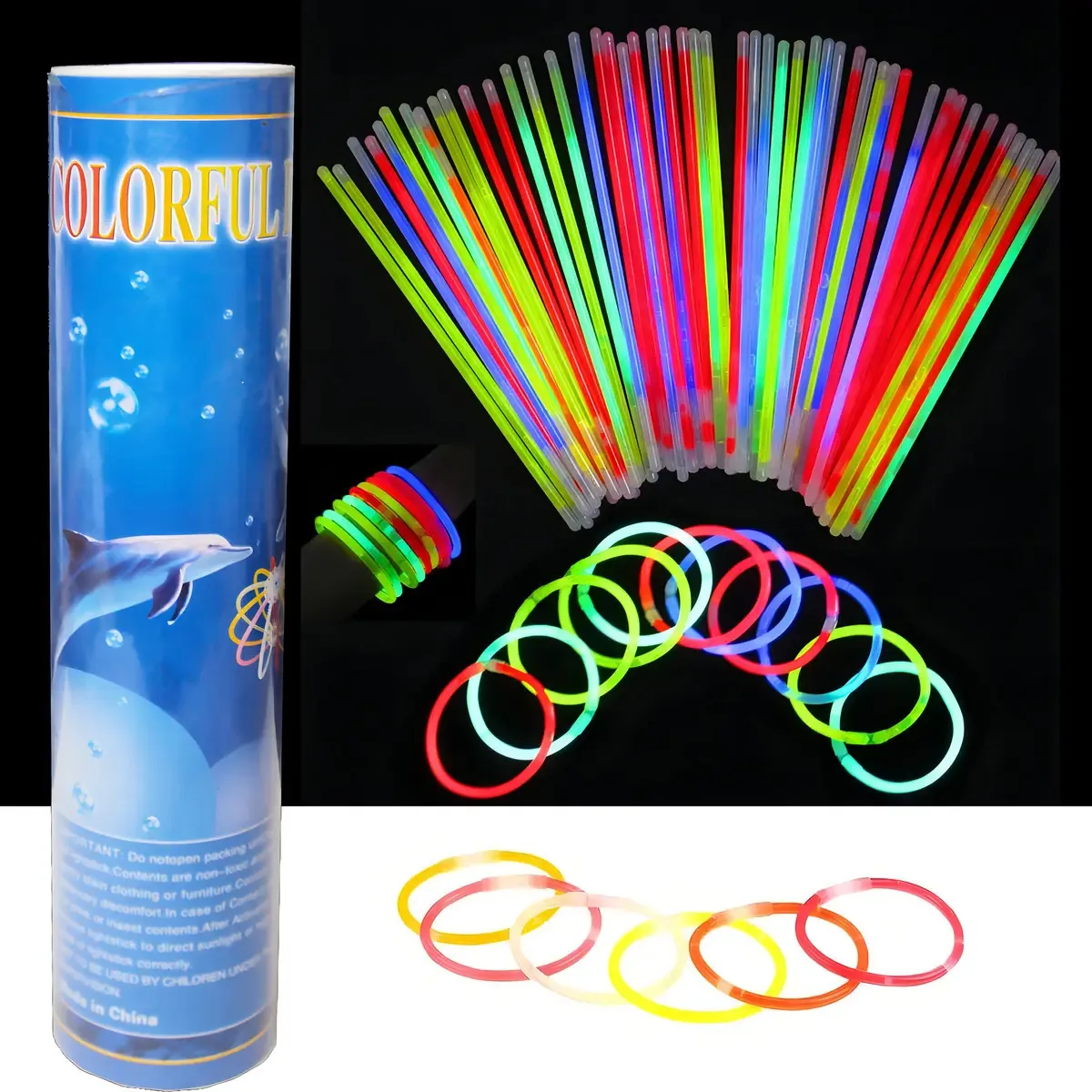 Pulseira De Neon Qfestas C/50 Und