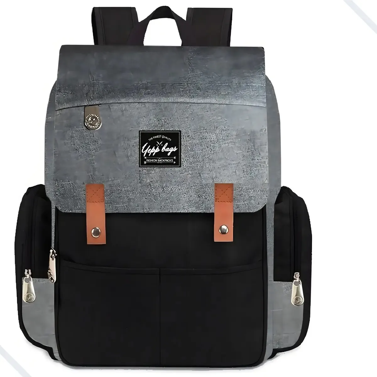 Mochila Maternidade Cinza-escuro Poliéster Yepp Térmica Impermeável