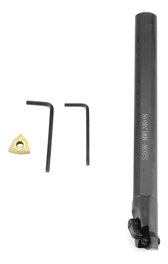 Conjunto de Suporte para Torno com Lâmina Wnmg0804 S20r-mwlnr