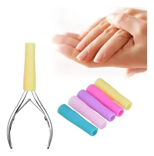 Capa protetora para tesouras de silicone, para manicure