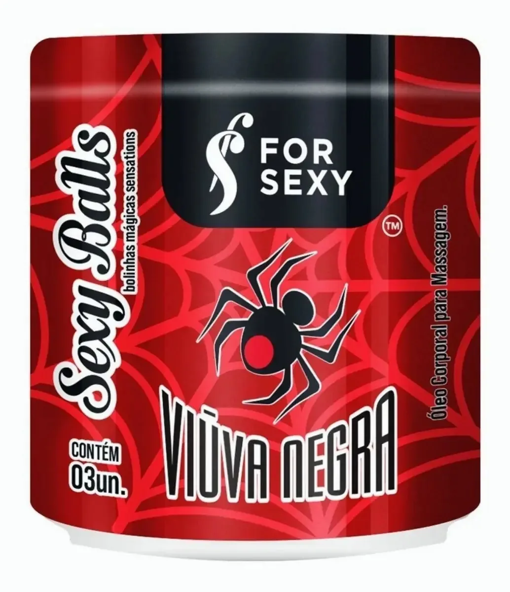 Lubrificantes Bolinhas Explosivas Viúva Negra - 0772