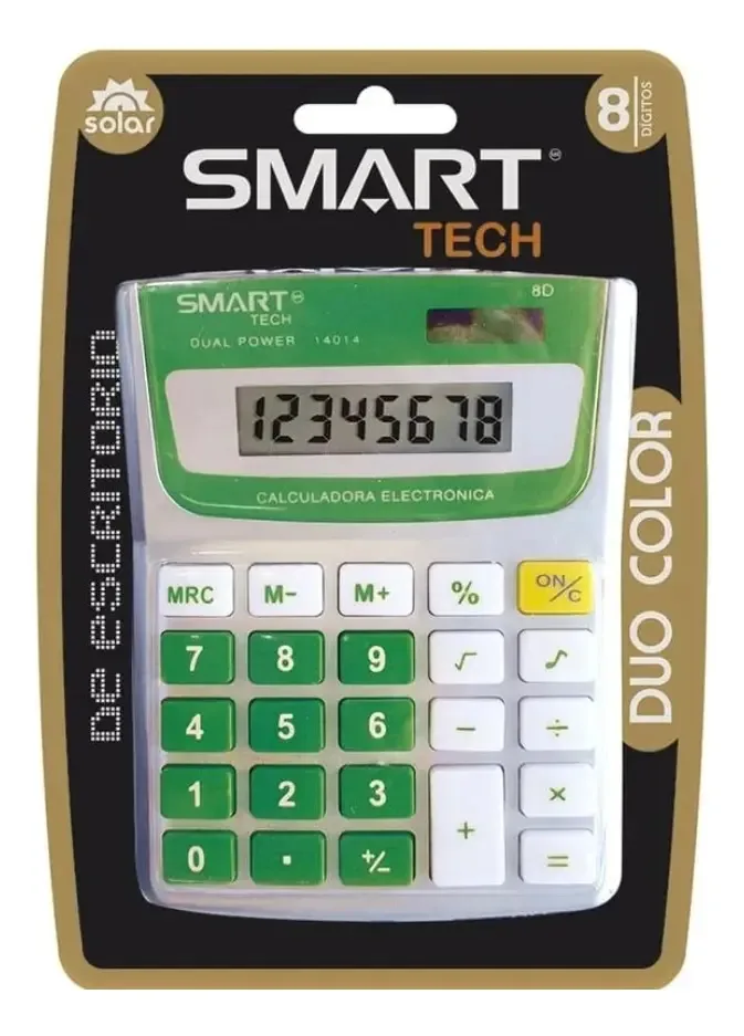 Baterias solares para calculadora de mesa básica Smartech