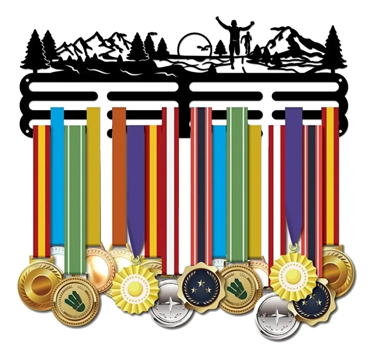 Porta-medalhas de corrida para corredores