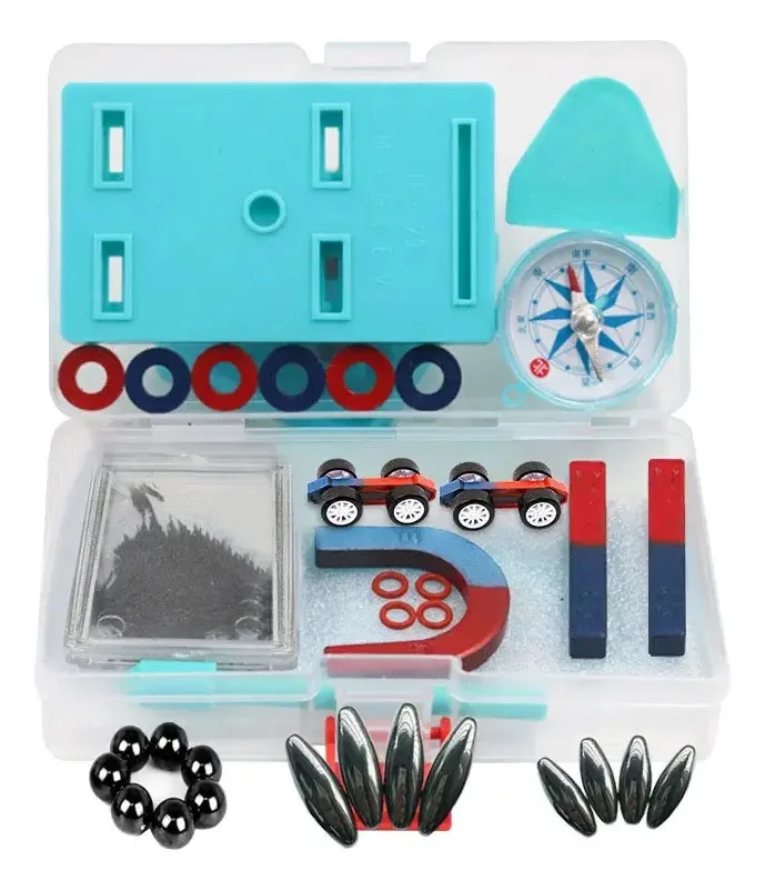 Ferramentas de experimentos magnéticos Brinquedos educativos de física