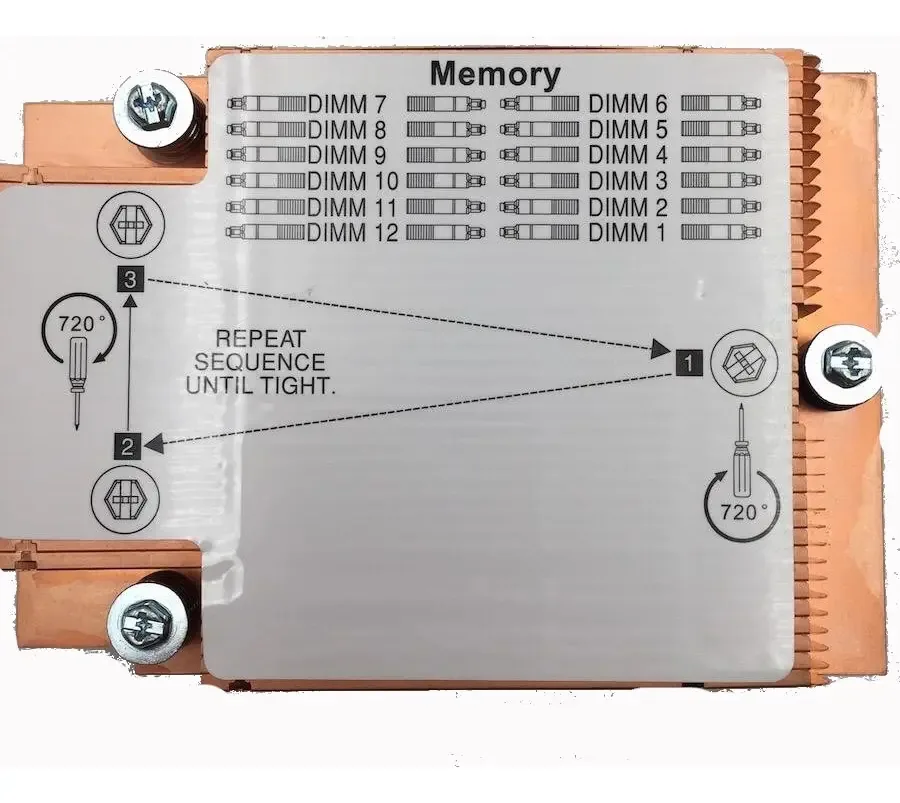 Dissipador Ibm Para Bladecenter Hs22 46c3545 46c7320
