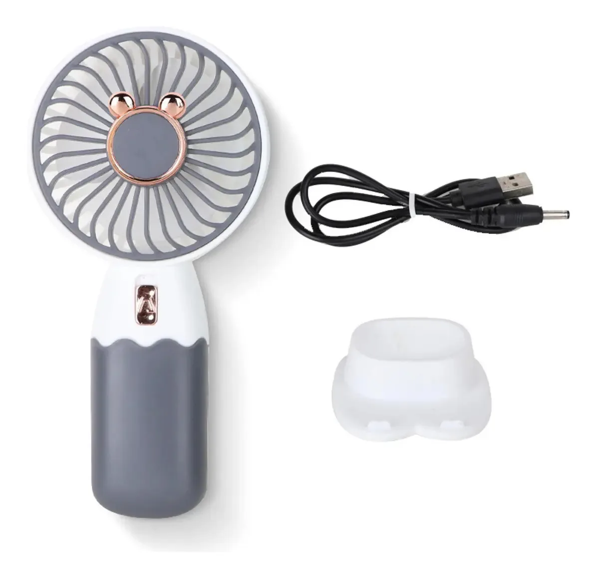 Ventilador externo recarregável USB portátil (2u)