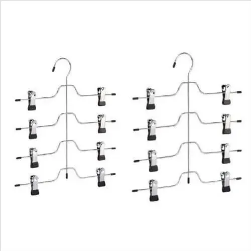 Richards Homewares - prateleira para calças de 4 camadas e