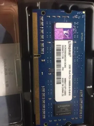 Memória RAM 2GB 1 Kingston ACR256X64D3S13C9G