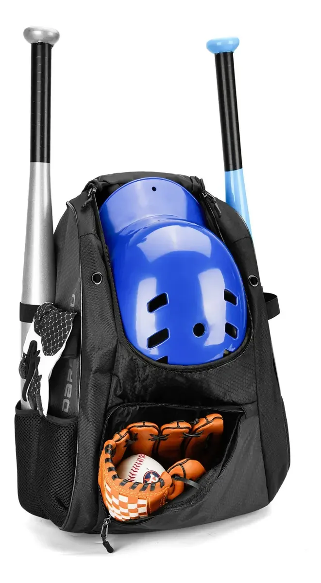 Darekuku Sepoat Mochila Juvenil de Beisebol, Bolsa para Bastão de Softbol para Meninos e Meninas, Equipamento e Material de Beisebol Respirável, Mochila Durável para Bastões com Gancho de Cerca,...