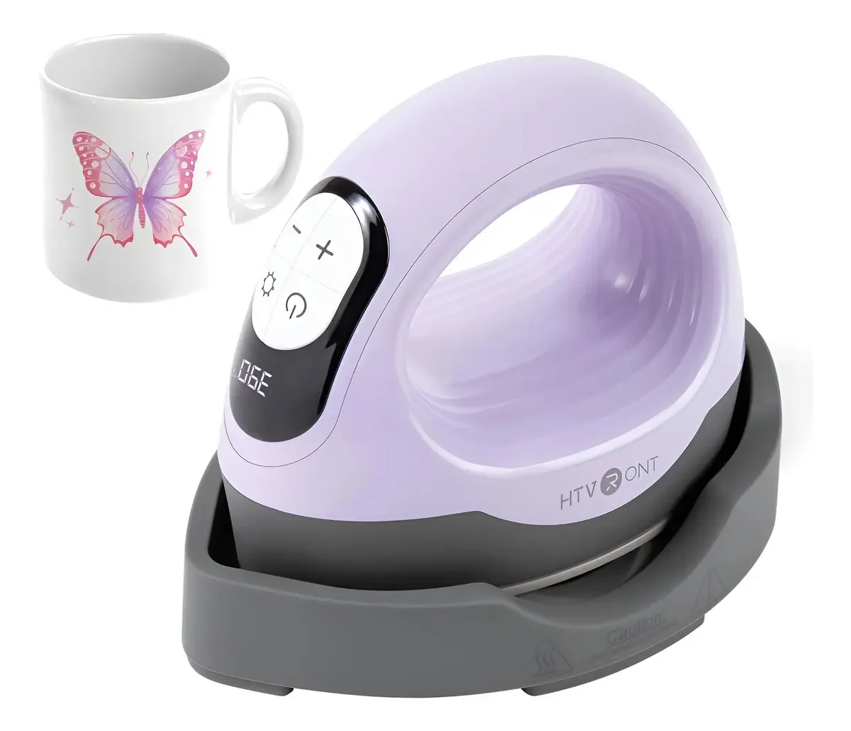 Prensa térmica Mini3 cor violeta escuro